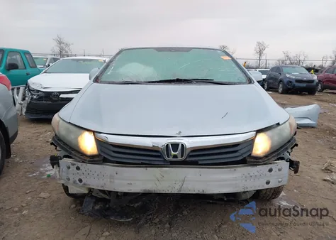 2012 Honda Civic Lx z USA, uszkodzony, nr VIN 2HGFB2F55CH536592